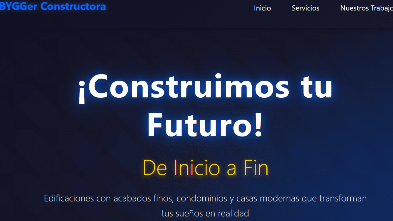 Image project web page business